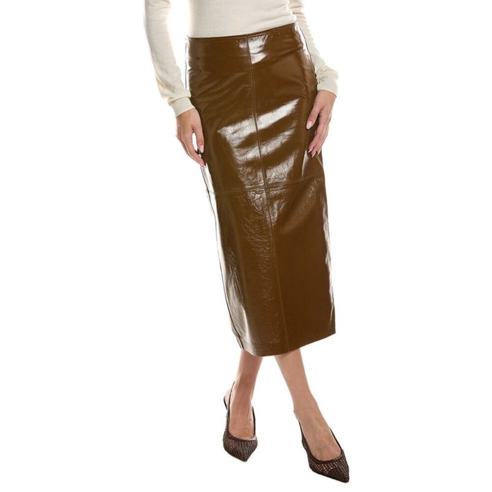 A.L.C. Womens Marta Skirt, Brown